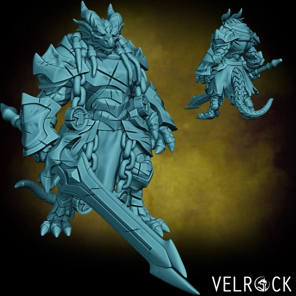 Velrock, Dragonborn Paladin