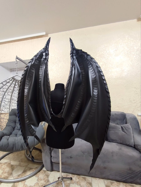 Bat Wings Costume! Cosplay Wings Costume,Vampire Costume, Demon Wings, Black Wings, Bat Wings Cosplay, Halloween Costume, Black Angel Wings