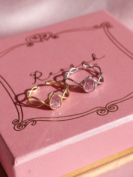 Swan Princess Odette 925 Silver Tiara Ring