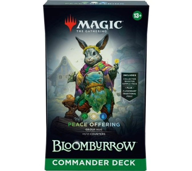 Magic: the Gathering - Bloomburrow Commander Deck: Peace Offering - Magic: the Gathering | Bazaar of Magic