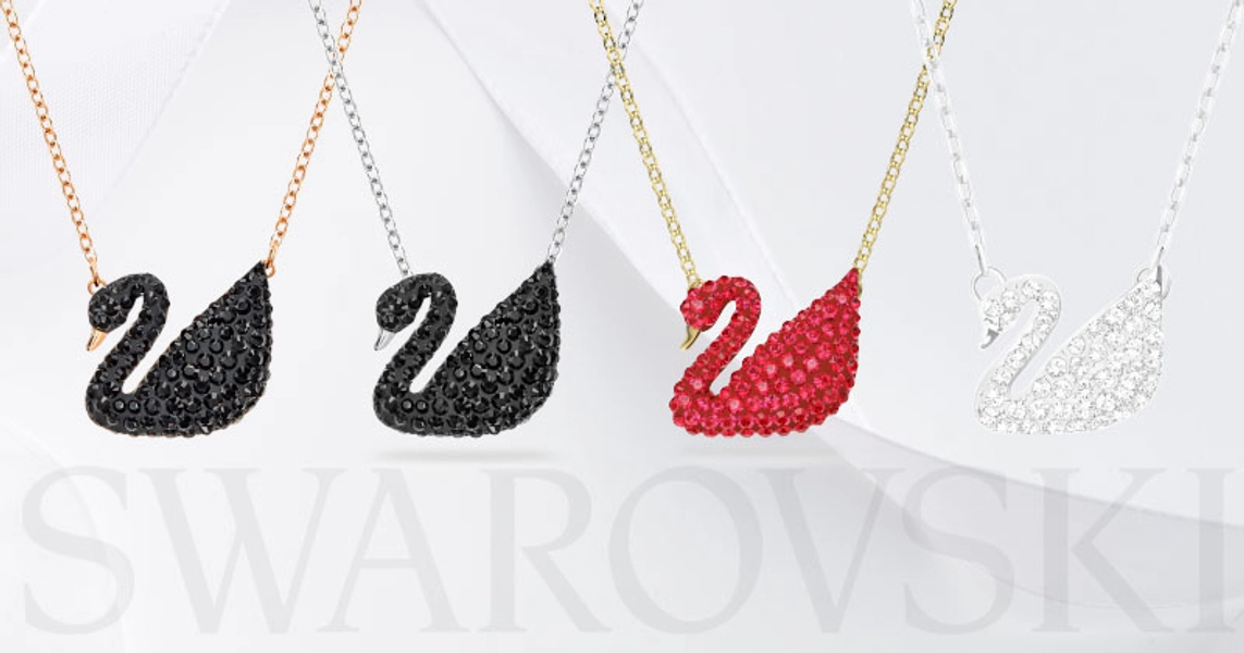 Dây Chuyền Swarovski Thiên Nga Chính Hãng Iconic Swan Pendant