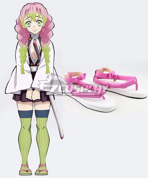 Demon Slayer: Kimetsu No Yaiba Kanroji Mitsuri Cosplay Shoes