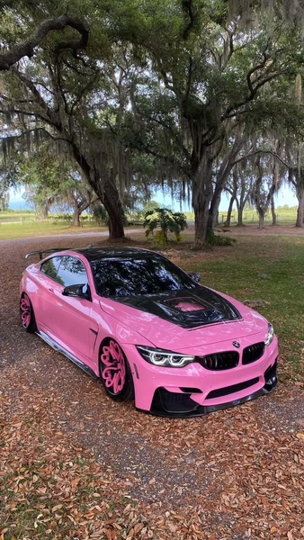  Pink BMW m4 