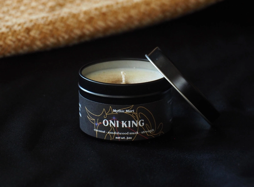 Arataki Itto Oni King - Genshin Impact Inspired Handmade Candle