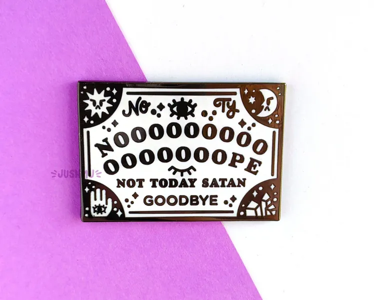 NOPE Ouija Board Enamel Pin