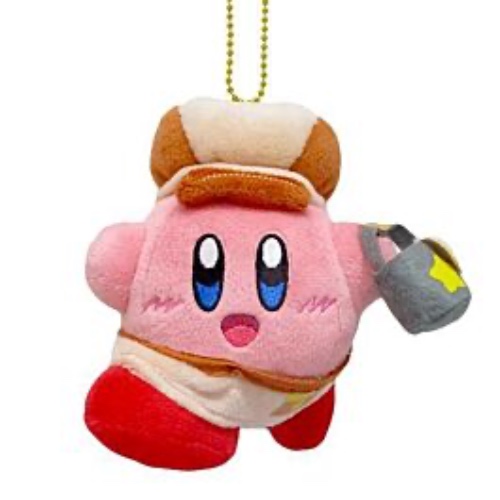 Kirby Train Plush Keychain
