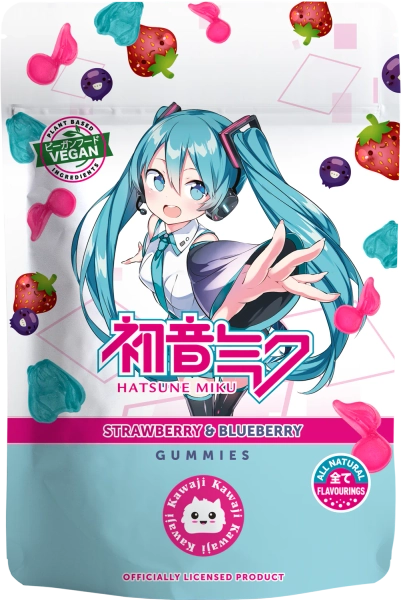 Kawaji Hatsune Miku Gummy Sweets 125g