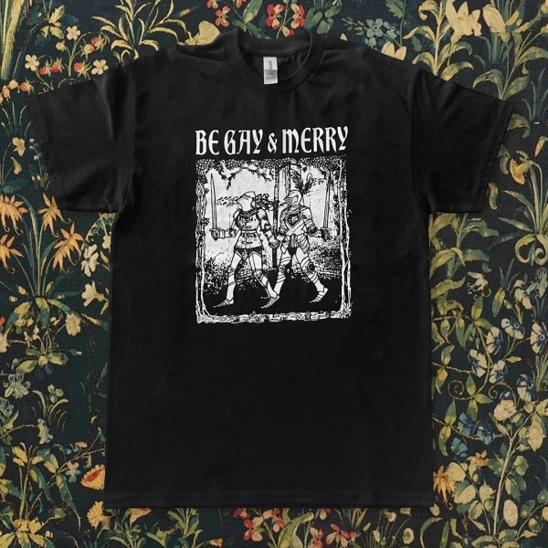Be Gay & Merry Black T-shirts - Etsy