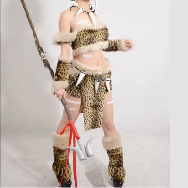 LOL the Bestial Huntress Nidalee cosplay costume custom made - AliExpress