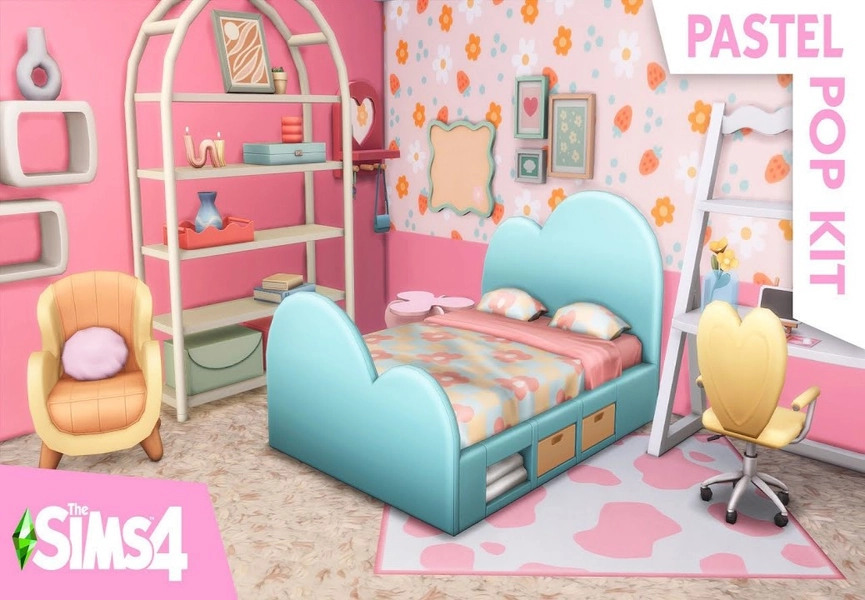 The Sims 4 - Pastel Pop Kit DLC PC EA App CD Key
