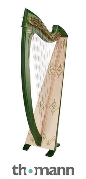 Green Silkgut Harp