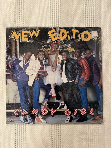 New Edition- Candy Girl Vinyl Record LP 1983 Streetwise SWRL 3301 OG 1st VG