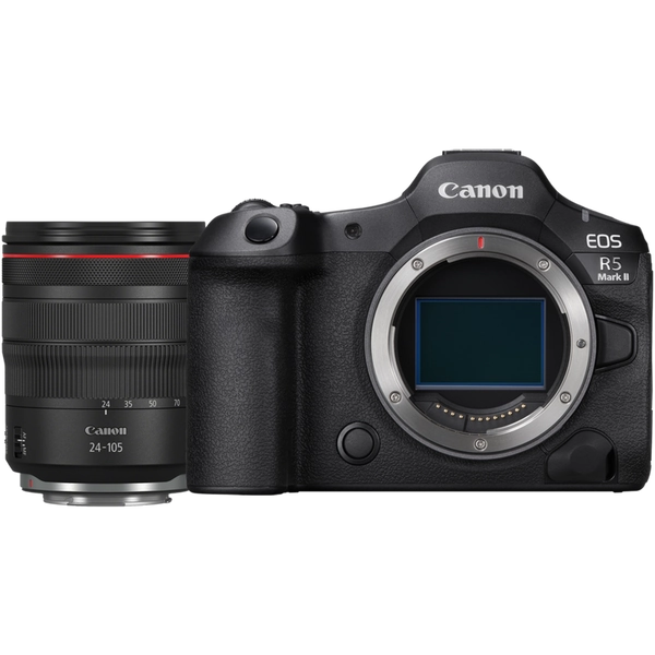 Cámara mirrorless Canon EOS R5 Mark II + objetivo RF 24-105mm F4L IS USM