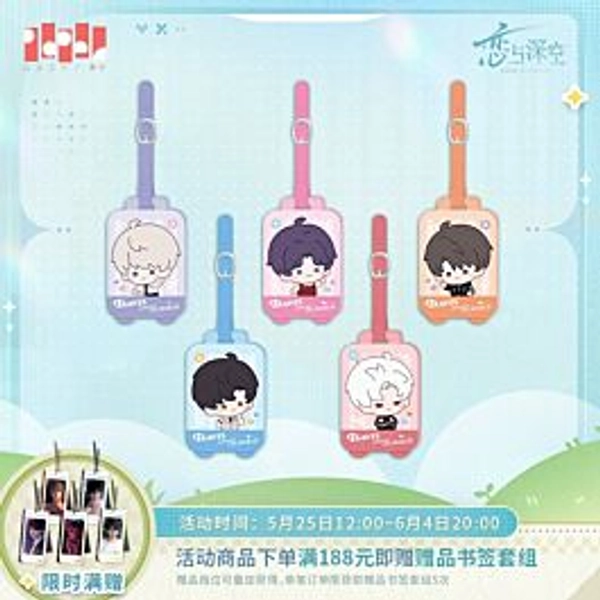 Love and Deepspace Paper Games Official Goods Chibi Design Pass Case