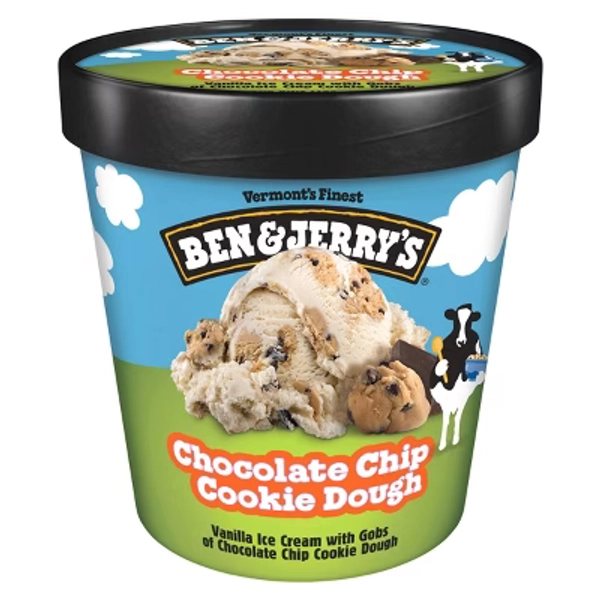 Ben & Jerry's Ice Cream Chocolate Chip Cookie Dough - 16oz