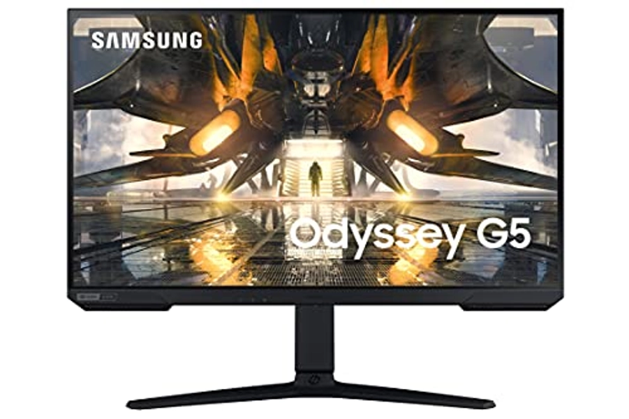 SAMSUNG Odyssey 27 inch LS27AG500PNXZA Gaming Monitor | 2560x1440 | 165Hz | 1 Billion Colors | HDR10