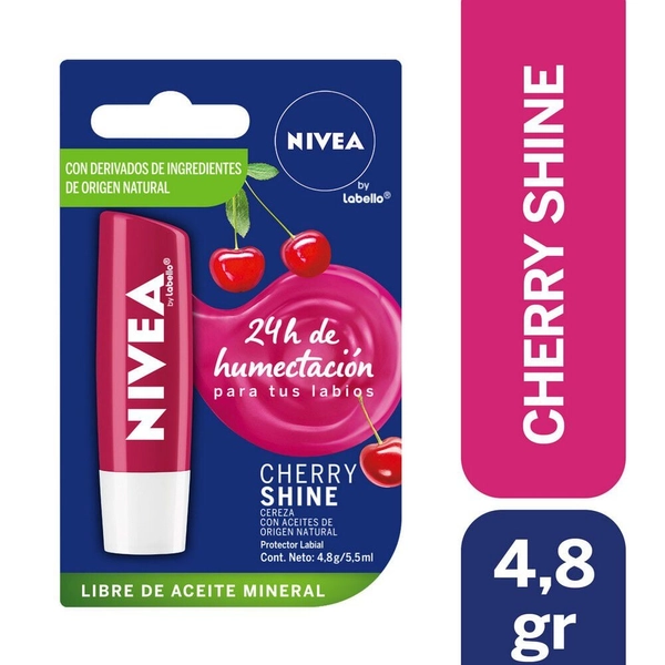 Protector Labial Cereza Fruity Shine 4,8 grs
