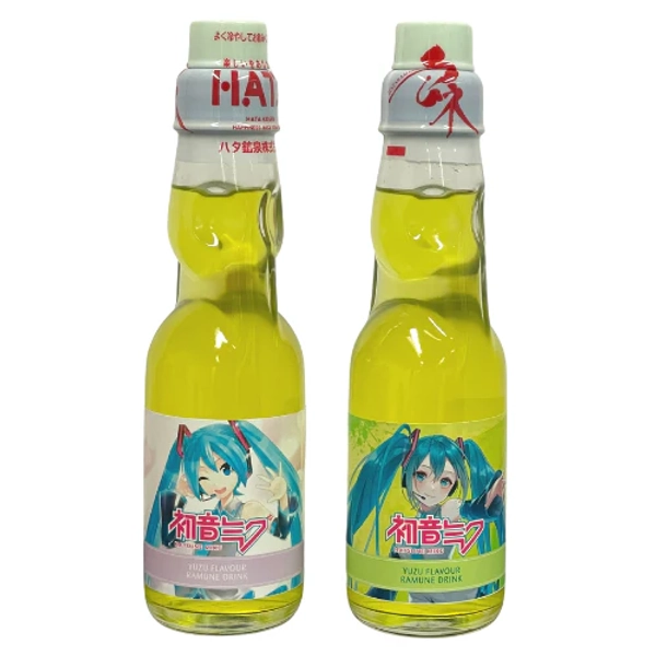 Kawaji Hatsune Miku Yuzu Flavour Ramune - Limited Edition 200ml
