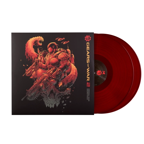 Gears of War 2 (Original Soundtrack) -Steve Jablonsky (2xLP Vinyl Record)