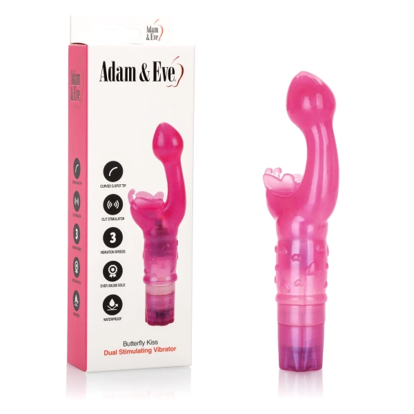 Adam and Eve Butterfly Kiss Vibrator - Vibrators | Adam & Eve