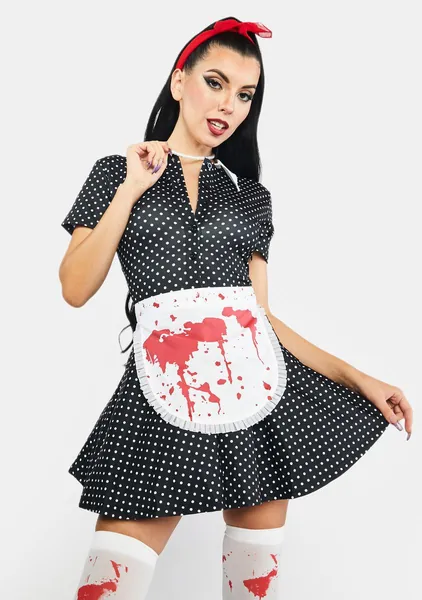 Aspiring Widow Housewife Costume | X-Large