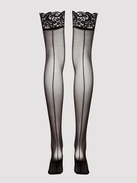 Lovehoney Plus Size Sheer Back-Seam Stockings