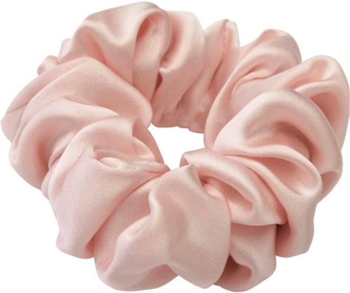 Silk Scrunchie Pearly Pink