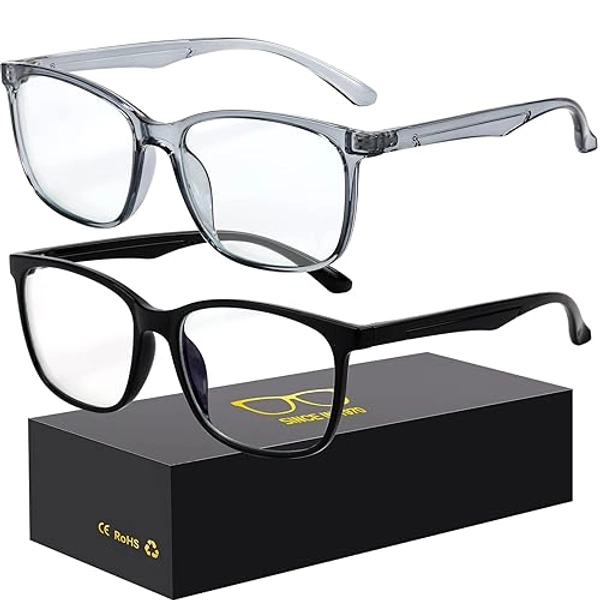 Oilway Blue-Light Blocking Glasses Computer Reading/Gaming/TV/Phones Glasses Fashion Anti Eyestrain UV Glasses for Women Men