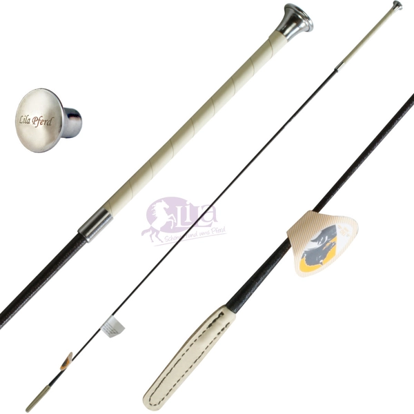 Dressurgerte Döbert Leder + Name ☆ online kaufen