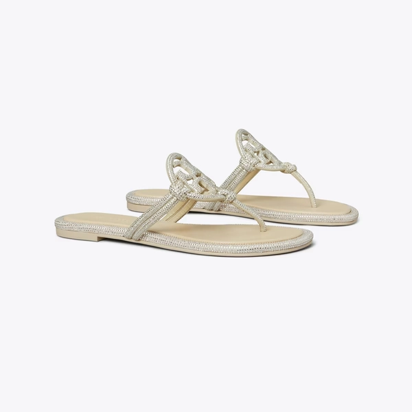Miller Pavé Knotted Sandal