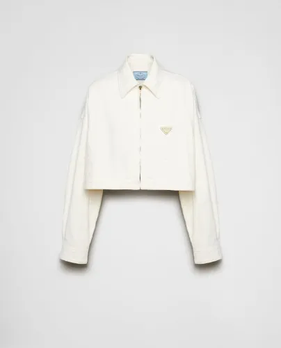 Prada Denim Blouson Jacket (size 36)