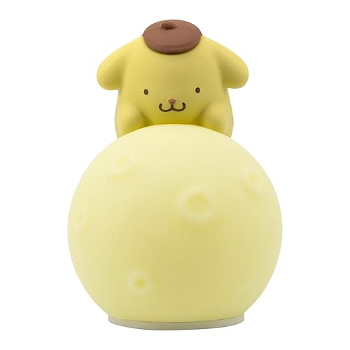 Bandai Hello Kitty Sanrio Little Moon Light Pompompurin 11cm - Charming Hello Kitty Gifts for Girls, Sanrio Gift and Hello Kitty Accessory - Pompompurin