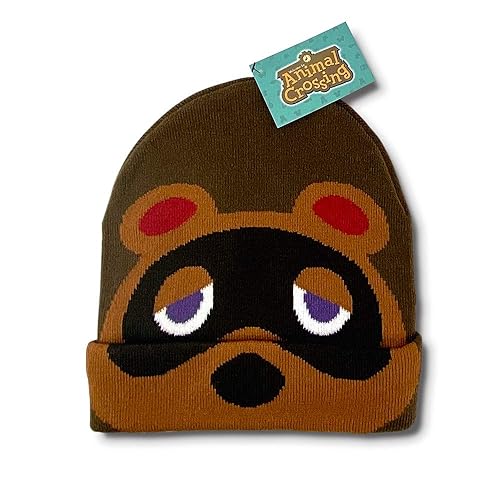 Controller Gear Authentic and Officially Licensed Animal Crossing - New Horizon- Tom Nook Beanie - Not Machine Specific