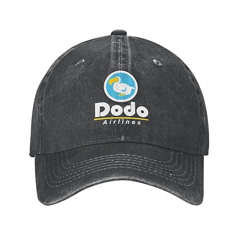 Baseball Cap Unisex and Fashionable Animal Crossing Men Baseball Caps Dodo Airlines Distressed Washed Hats Cap Fashion Unstructured Soft Snapback Cap Sports Outdoor Gifts