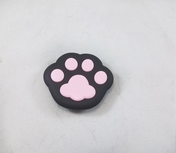Paw Popsockets! - Black with Pink Beans