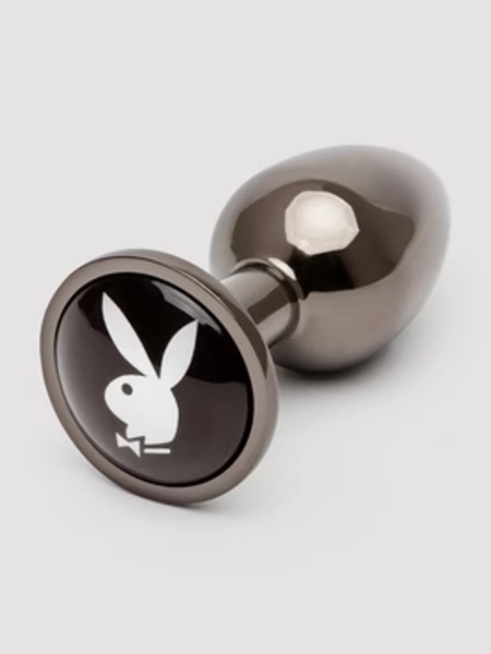 Playboy Tux Small 2.5 Inch Metal Butt Plug