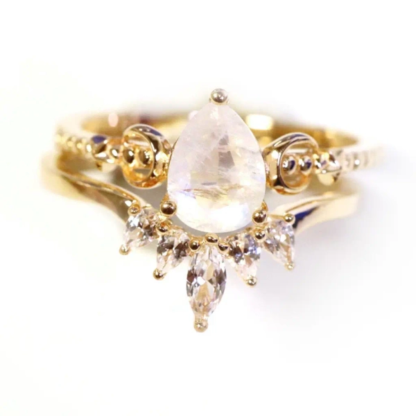 Chloe Ring Set (Gold)