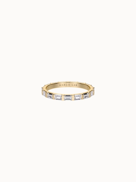 Grove Baguette Wedding Ring