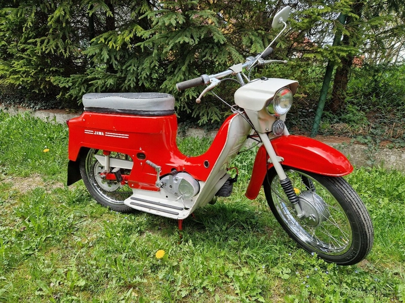 Jawa 50/220 -20 pionýr, najeto 2072 km původní stav nová STK - Kroměříž