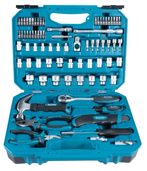 Gola sada 1/4"  Makita 76 ks + nářadí E-10899