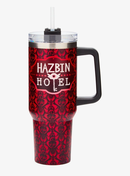 Hazbin Hotel Wallpaper Stainless Steel Travel Cup