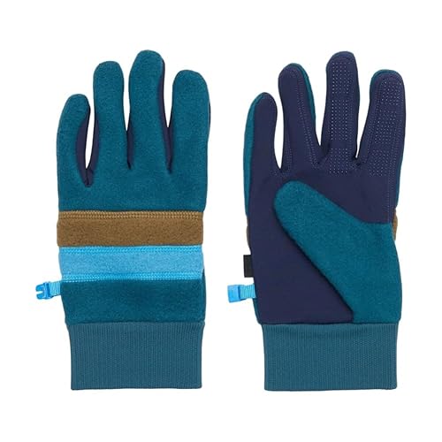 Cotopaxi unisex-adult Teca Fleece Full Finger Gloves - Medium - Abyss