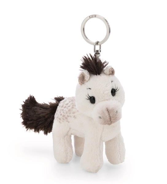 Keyring White Pony