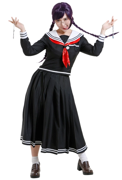 Danganronpa Touko Fukawa Cosplay Costume School Uniform Set