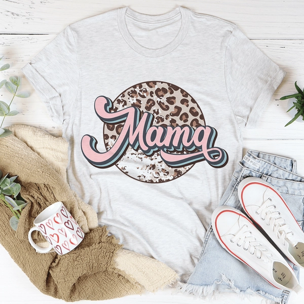 Mama Retro Leopard Tee