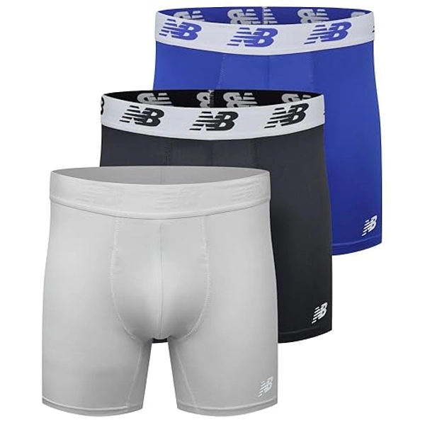 New Balance Men's 3" Premium Performance Trunks (3 Pack)
