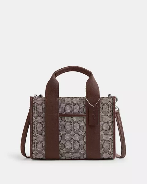 Smith Tote Bag Signature Jacquard