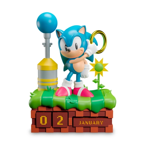 Sonic The Hedgehog: 3D Perpetual Calendar Preorder - Merchoid UK
