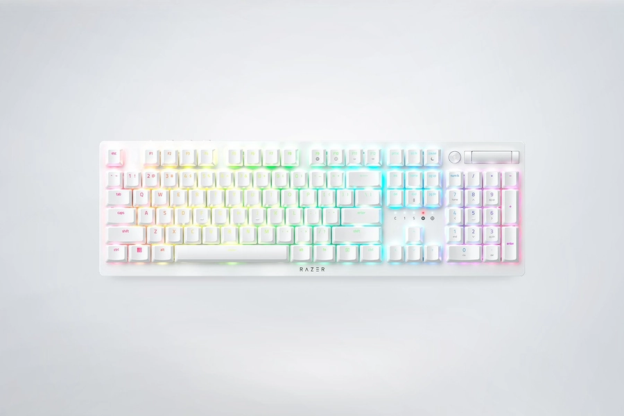 Razer DeathStalker V2 Pro - Clicky Optical Switch - US - White