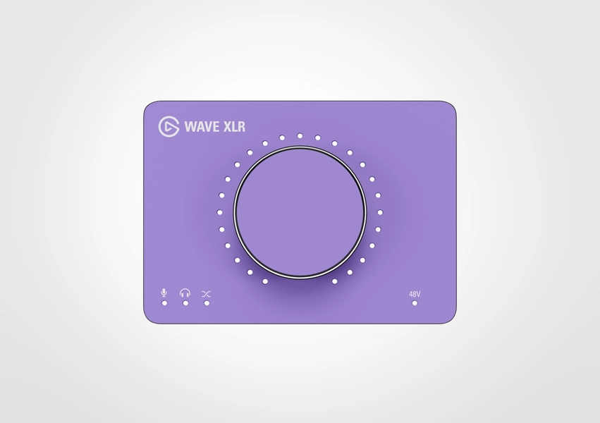 Wave XLR Wild Lavender Faceplate